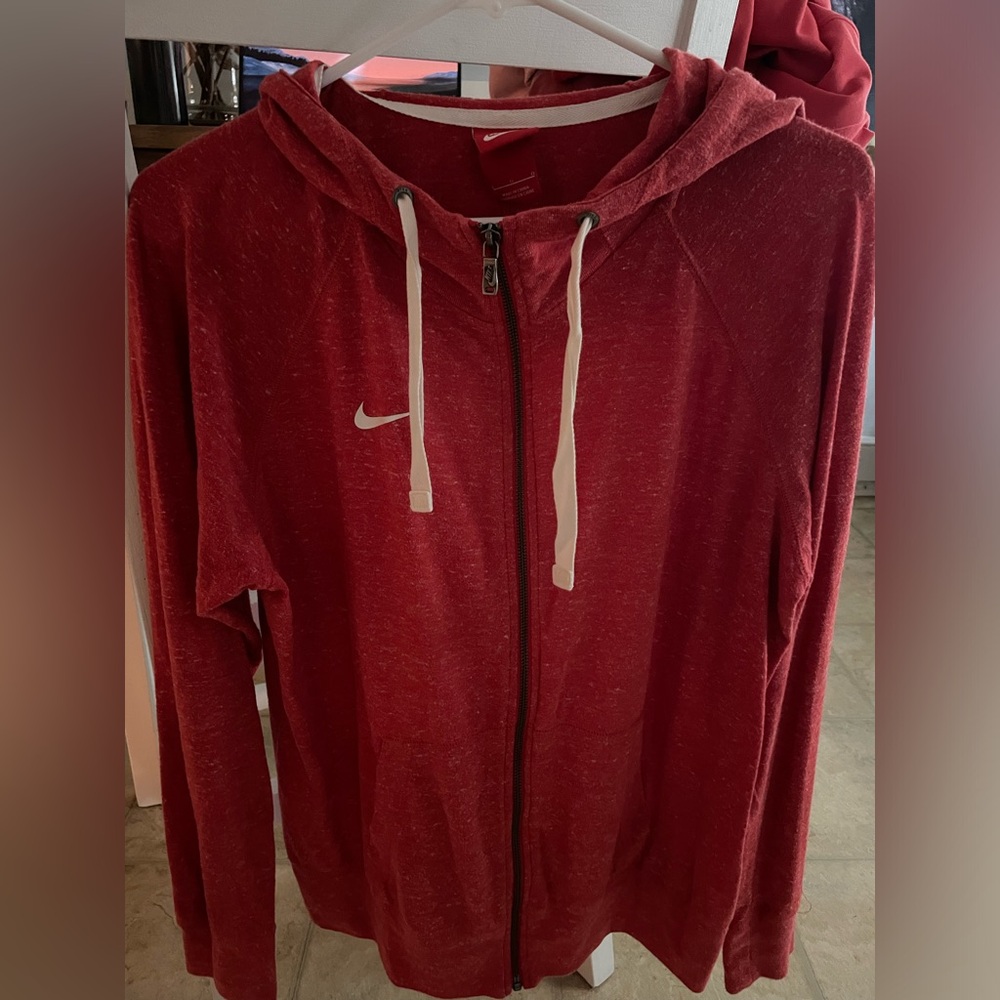 Nike Women's Sportswear Gym Vintage Full-Zip Hoodie, Size L